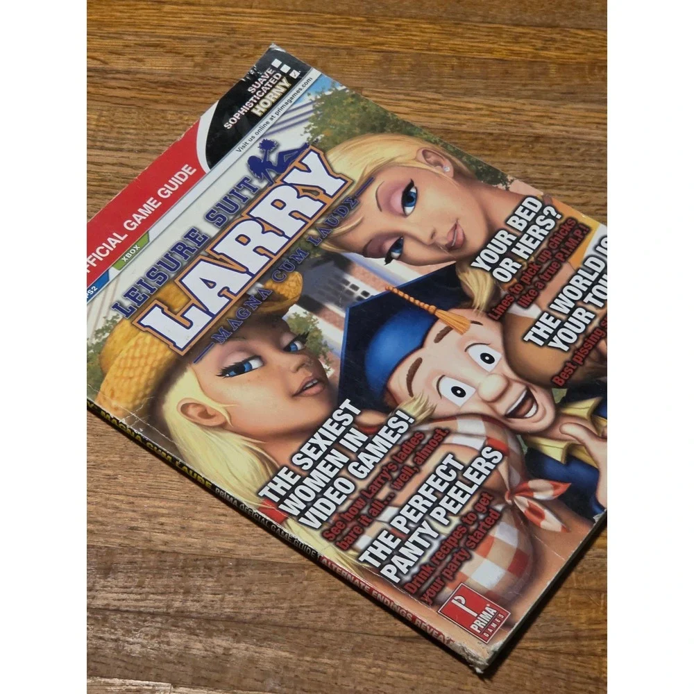 Leisure Suit Larry Magna Cum Laude Prima Official Game Guide PC PS2 Xbox